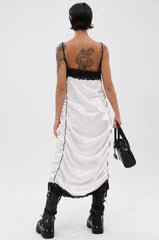 GO SPORTS RUCHED MIDI DRESS