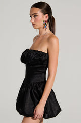 IM JUST A GIRL SATIN MINI DRESS