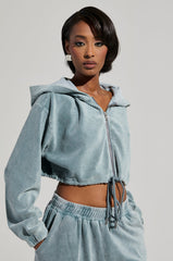 FREYA ZIP UP SWEATSHIRT