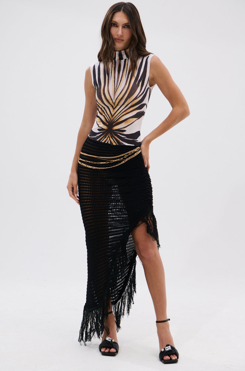 PRIMAL SPIRIT SLEEVELESS MESH TOP