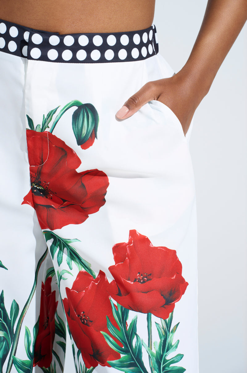 BELLADONNA PRINT PALAZZO PANTS