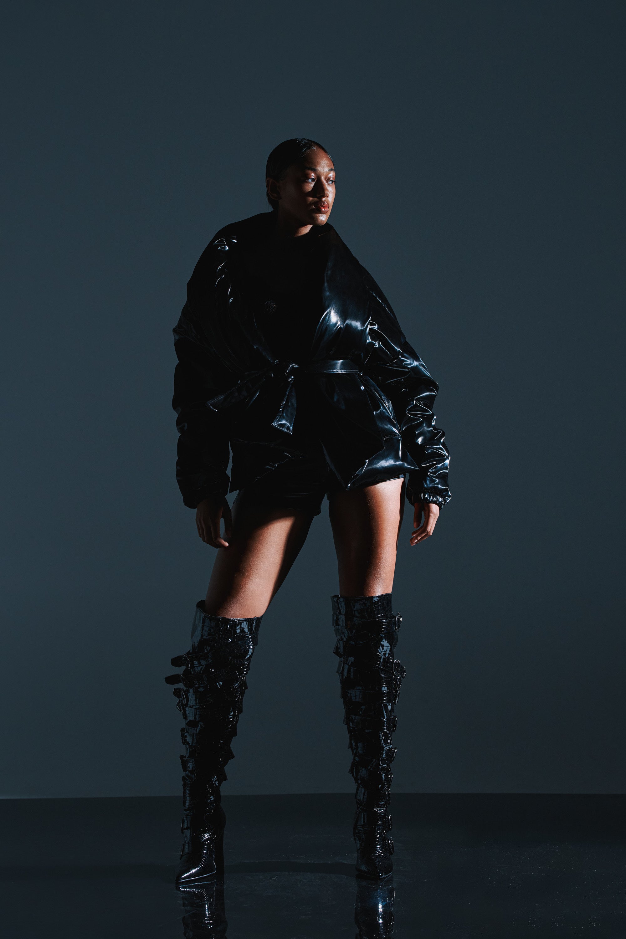 LIQUID METAL WRAP PUFFER