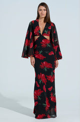 JUNIPER PRINTED MAXI DRESS