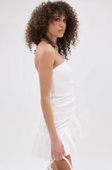 GARDEN PARTY MINI DRESS IN WHITE