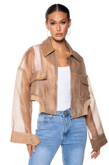 HYDE MESH BOMBR JACKET