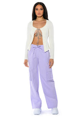 IVY WIDE LEG CARGO PANT