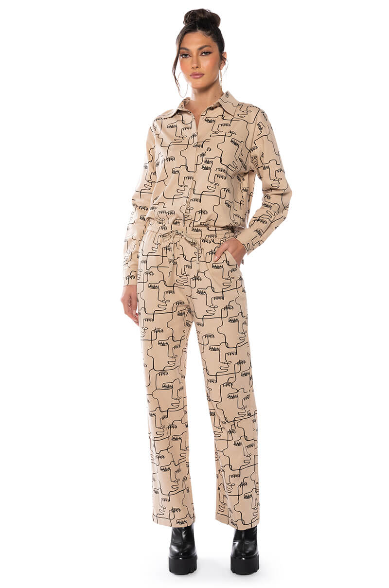 NEW SOCIETY DRAWSTRING PANTS